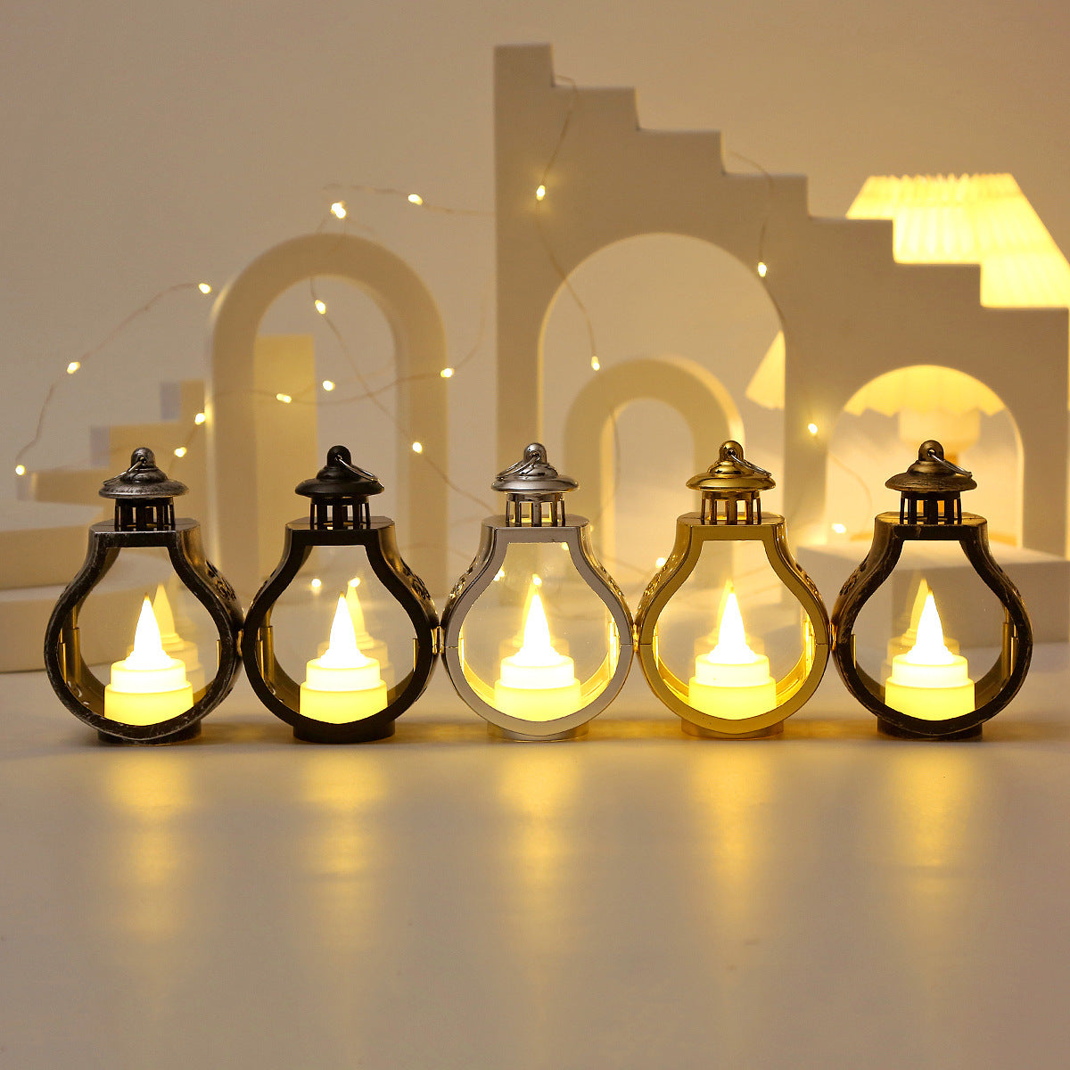 Middle East Arab Style Creative Electric Candle Lamp