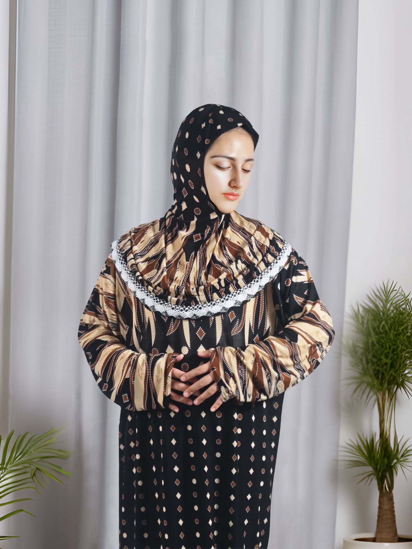 Muslim Comfortable Robe Arab Loose Dress