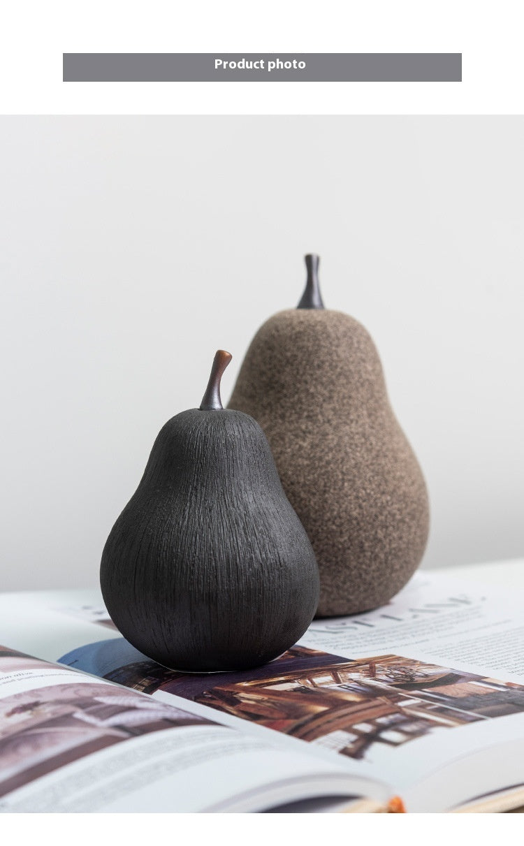 Ceramic Pear Decoration Creative Table Decoration